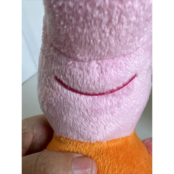 Peppa Pig Stuffed Animal Doll 2022 ABD Ltd Just Play Small 8" Toy Pink Orange - Picture 9 of 13